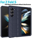 Rugged Case + Holster Belt Clip with Stand and S Pen Holder for Galaxy Z Fold 5
