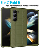 Rugged Case + Holster Belt Clip with Stand and S Pen Holder for Galaxy Z Fold 5