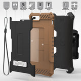 Tri-Shield Rugged Case Stand Card Slot Strap and Belt Clip for iPhone 8, 7