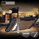 Tri-Shield Rugged Case Stand Card Slot Strap and Belt Clip for iPhone 8, 7