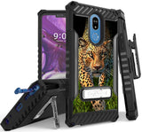 Rugged Case + Belt Clip Combo for LG Stylo 5 - Fierce Creatures