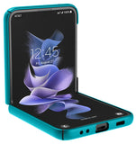 Grid Textured Hard Case Slim Phone Cover for Samsung Galaxy Z Flip 3 5G Flip3