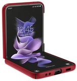 Grid Textured Hard Case Slim Phone Cover for Samsung Galaxy Z Flip 3 5G Flip3