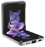 Grid Textured Hard Case Slim Phone Cover for Samsung Galaxy Z Flip 3 5G Flip3