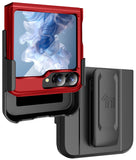 Rizz Case and Belt Clip Holster Combo for Galaxy Z Flip 7 FE & Z Flip 6 Phone