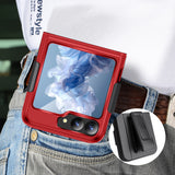 Rizz Case and Belt Clip Holster Combo for Galaxy Z Flip 7 FE & Z Flip 6 Phone