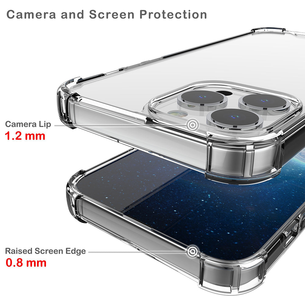 Clear Flex Gel TPU Skin Case Cover for iPhone 13 Pro Max (Camera Prote –  Nakedcellphone