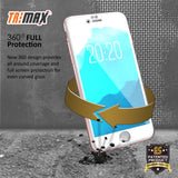 TRI-MAX CLEAR SCREEN GUARD FULL BODY WRAP CASE SLIM COVER FOR iPHONE 7/8 PLUS