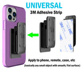 2-Pack Universal Belt Clip for Cell Phone, iPhone, Flip Phone, iPod, Remote, etc