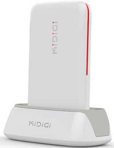 KiDiGi 3000mAh POWER BANK MICRO USB PORTABLE CHARGER + DOCK FOR CELL PHONE