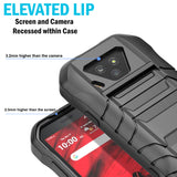 Tactical Hand Strap Rugged Case Cover for Kyocera DuraForce Ultra 5G E7110