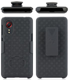 Black Case Kickstand Cover and Belt Clip Holster for Samsung Galaxy XCover 5