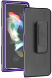 Hard Case and Belt Clip Holster for Samsung Galaxy Z Fold 3 5G