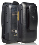Black Belt Clip Holster Carrying Case Stand for Sonim XP3 Phone (XP3800)