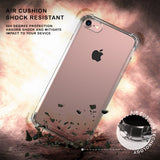 AquaFlex Clear TPU Anti-Shock Case Cover for iPhone 8, iPhone 7