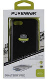 PureGear DualTek Pro Matte Black Case Cover for iPhone SE 2022/2020, iPhone 8/7