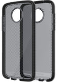 Tech21 Black Smoke EVO Check Anti-Shock Case TPU Cover for Motorola Moto Z2 Play