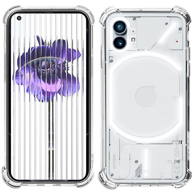 Clear Flexible TPU Skin Case Cover for Nothing Phone 1 (Camera Protection) Clear Flexible TPU Skin Case Cover for Nothing Phone 1 (Camera Protection)