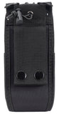 Black Rugged Nylon Pouch Case Duty Belt Loop for Motorola Radio XL Walkie Talkie