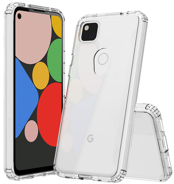 AquaFlex Transparent Anti-Shock Clear Case Slim Cover for Google Pixel 4a 2020
