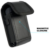 Case Pouch Belt Clip for Consumer Cellular Iris Flip Phone, Verve Snap, Link 2
