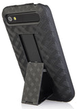Black Kickstand Slim Case Hard Cover for BlackBerry Classic, Q20