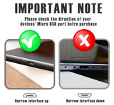 QI WIRELESS CHARGER RECEIVER ADAPTER STICKER FOR STANDARD MICRO USB CELL PHONE