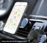 Black Rugged Case Stand Belt Clip Magnetic Car Mount for iPhone SE 2022/2020