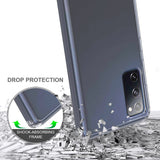 AquaFlex Transparent Anti-Shock Clear Case Slim Cover for Galaxy S20 FE 5G 2020