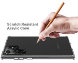AquaFlex Transparent Anti-Shock Clear Case Cover for Samsung Galaxy S22 Ultra
