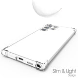 Clear Flex Skin TPU Case Phone Cover for Galaxy S22 Ultra (Camera Protection)