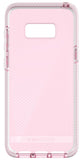 Tech21 Rose Pink EVO Check Anti-Shock Case TPU Cover for Samsung Galaxy S8 Plus