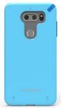 PureGear Light Blue Slim Shell Case + ImpactShield for LG V30/V30 Plus/V30s/V35