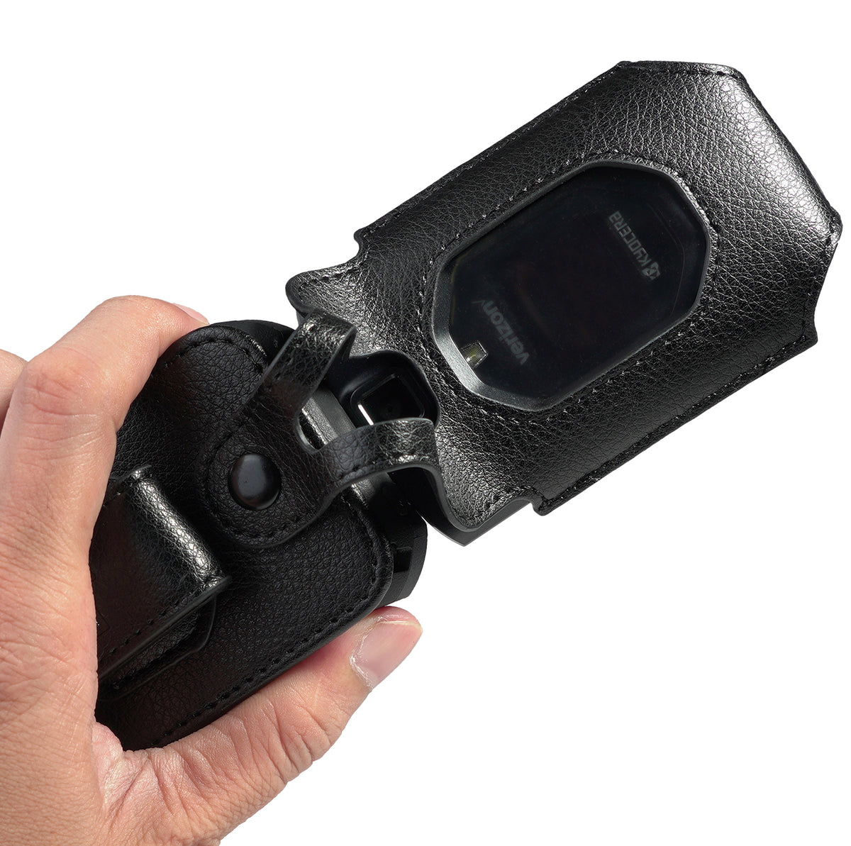 Leather Case Kyocera Phone Clip Black Leather Case Belt Clip For