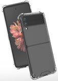 Clear Anti-Shock Transparent Case Slim Cover for Samsung Galaxy Z Flip 3 5G 2021