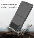 Clear Anti-Shock Transparent Case Slim Cover for Samsung Galaxy Z Flip 3 5G 2021