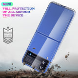 Clear Slim TPU Case Grip Cover for Samsung Galaxy Z Flip3 5G (2021, SM-F711)