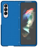 Grid Textured Hard Case Slim Cover for Samsung Galaxy Z Fold 3 5G 2021 Fold3
