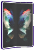 Grid Textured Hard Case Slim Cover for Samsung Galaxy Z Fold 3 5G 2021 Fold3