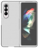 Grid Textured Hard Case Slim Cover for Samsung Galaxy Z Fold 3 5G 2021 Fold3