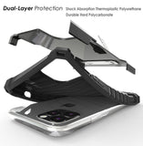 Rugged Tri-Shield Case Cover Kickstand Lanyard Strap for Apple iPhone 11 Pro