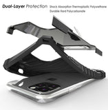 Rugged Tri-Shield Case Cover Kickstand Lanyard Strap for Apple iPhone 11 Pro Max