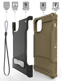 Rugged Tri-Shield Case Cover Kickstand Lanyard Strap for Apple iPhone 11 Pro