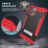 Rugged Tri-Shield Case Cover Kickstand Lanyard Strap for Apple iPhone 11 Pro