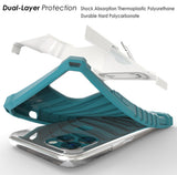 Rugged Tri-Shield Case Cover Kickstand Lanyard Strap for Apple iPhone 11 Pro Max