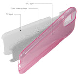 Sparkling Glitter Hybrid Flex Skin Case Cover for Apple iPhone 11 Pro (5.8")
