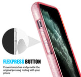 Sparkling Glitter Hybrid Flex Skin Case Cover for Apple iPhone 11 Pro Max (6.5")