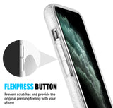 Sparkling Glitter Hybrid Flex Skin Case Cover for Apple iPhone 11 Pro Max (6.5")