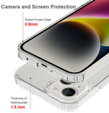 AquaFlex Anti-Shock Clear Case Slim Cover for iPhone 15 Plus