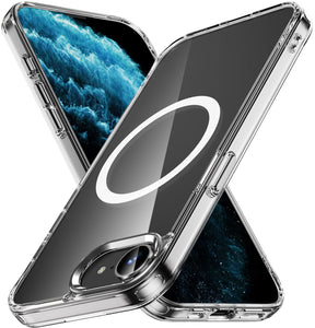 Clear Acrylic TPU Case for iPhone 16e Phone (2025) - Compatible with MagSafe